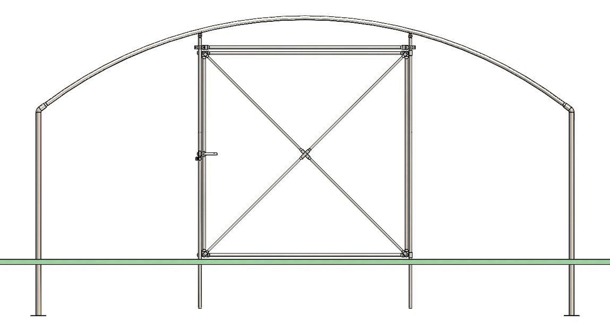 arco con piede rialzato