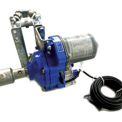 Motorized roller slide