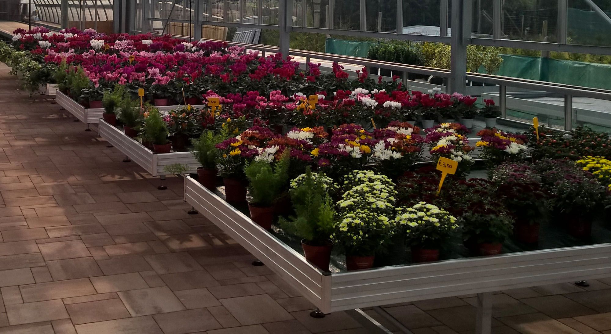 Bancali fissi linea GARDEN