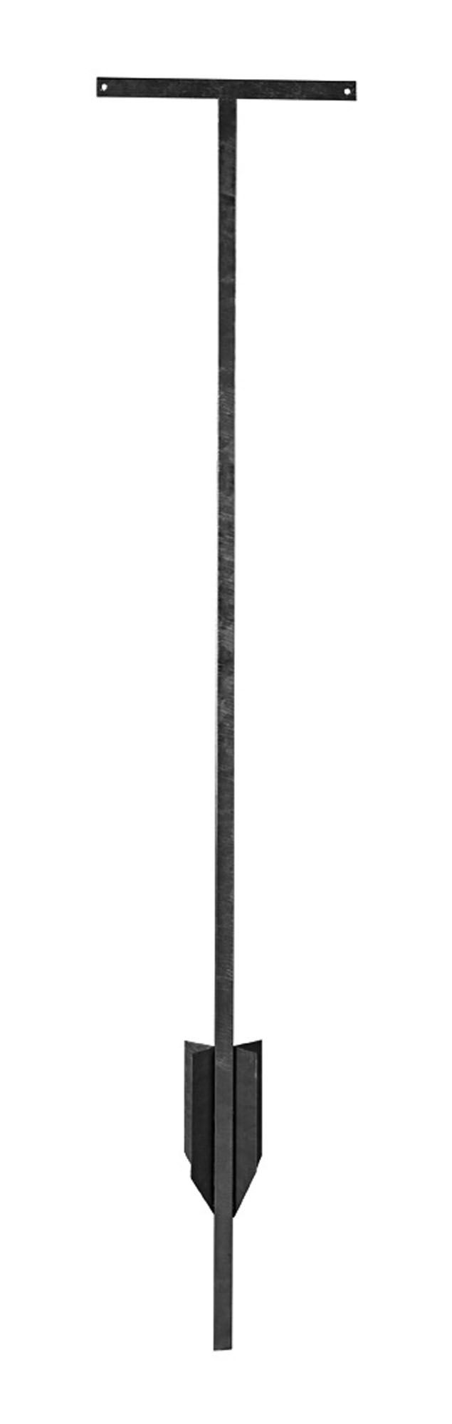 ’T’ square tubolar pole